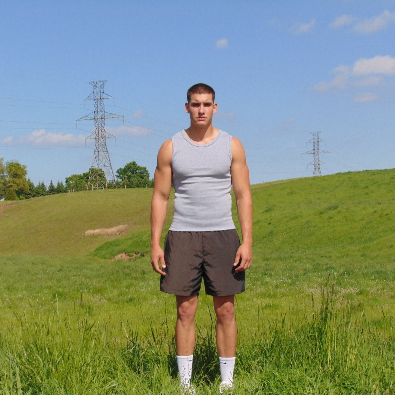 CHARCOAL NYLON SHORTS - SOLOMON'S.LOG