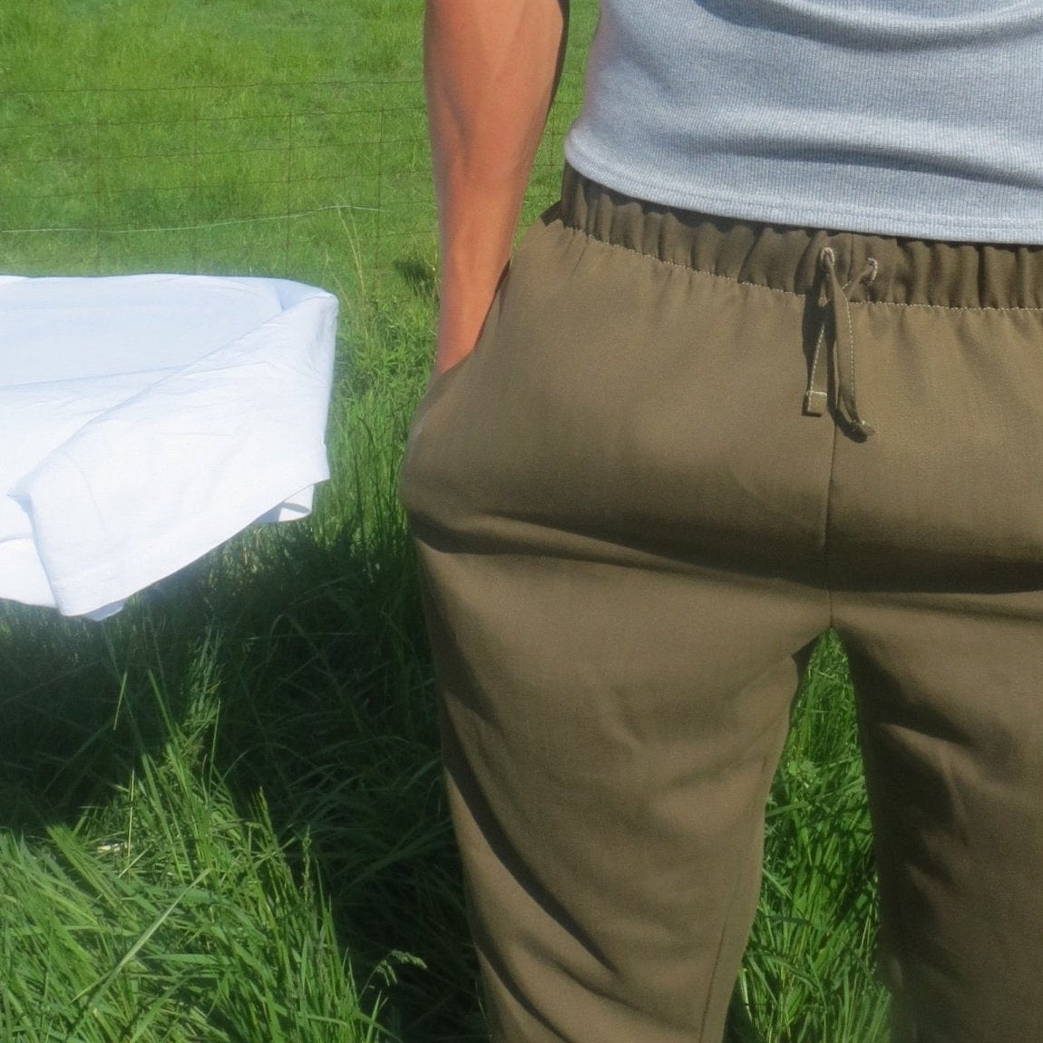 COTTON LOUNGE PANTS - SOLOMON'S.LOG