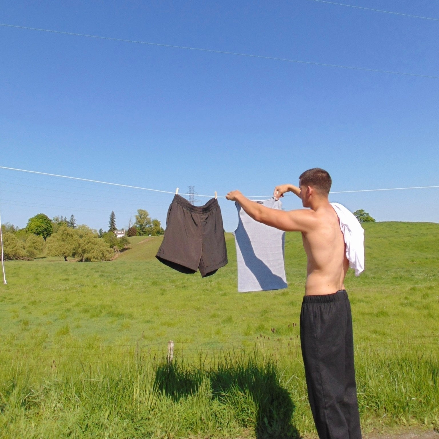 LINEN LOUNGE PANTS - SOLOMON'S.LOG