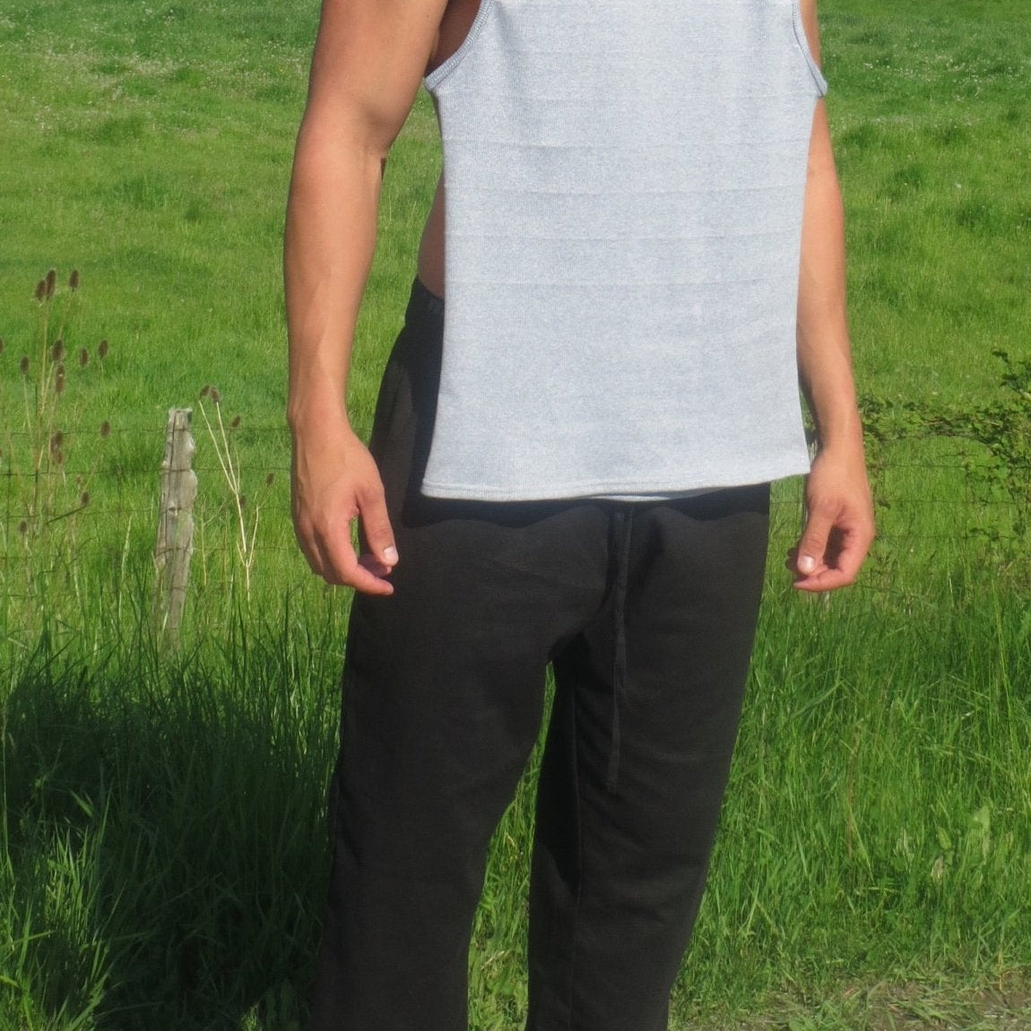 LINEN LOUNGE PANTS - SOLOMON'S.LOG