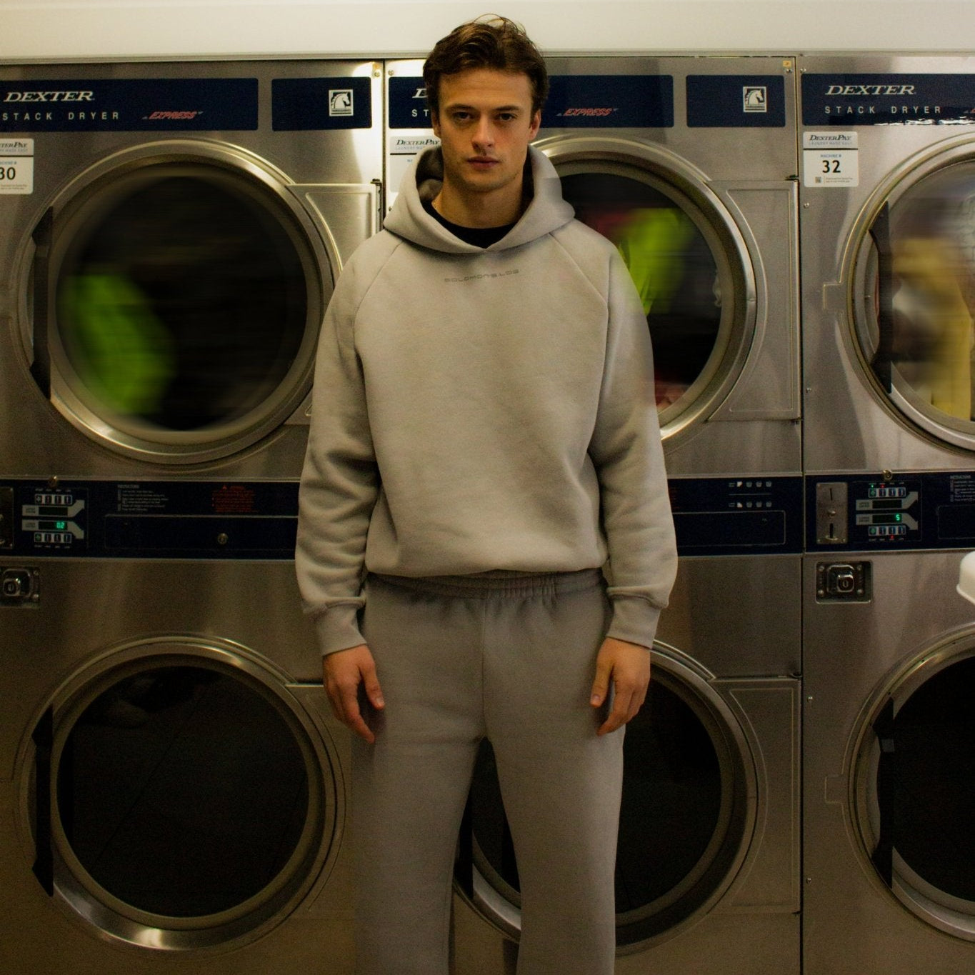 MK - 2 SOLID GREY SWEATSUIT - SOLOMON'S.LOG