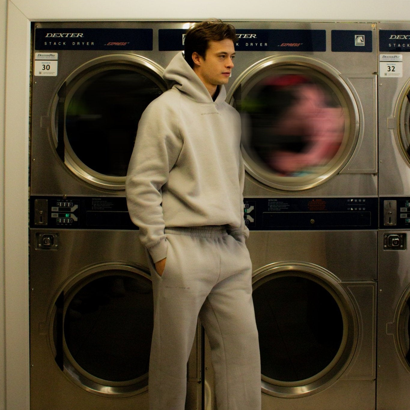 MK - 2 SOLID GREY SWEATSUIT - SOLOMON'S.LOG